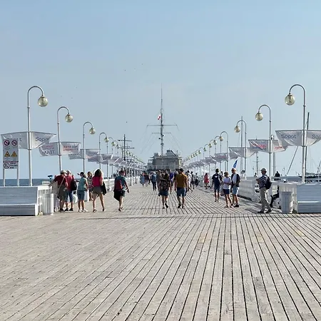 Sopot Monte Cassino Chill Rooms I 2 Min Beach * Sopot